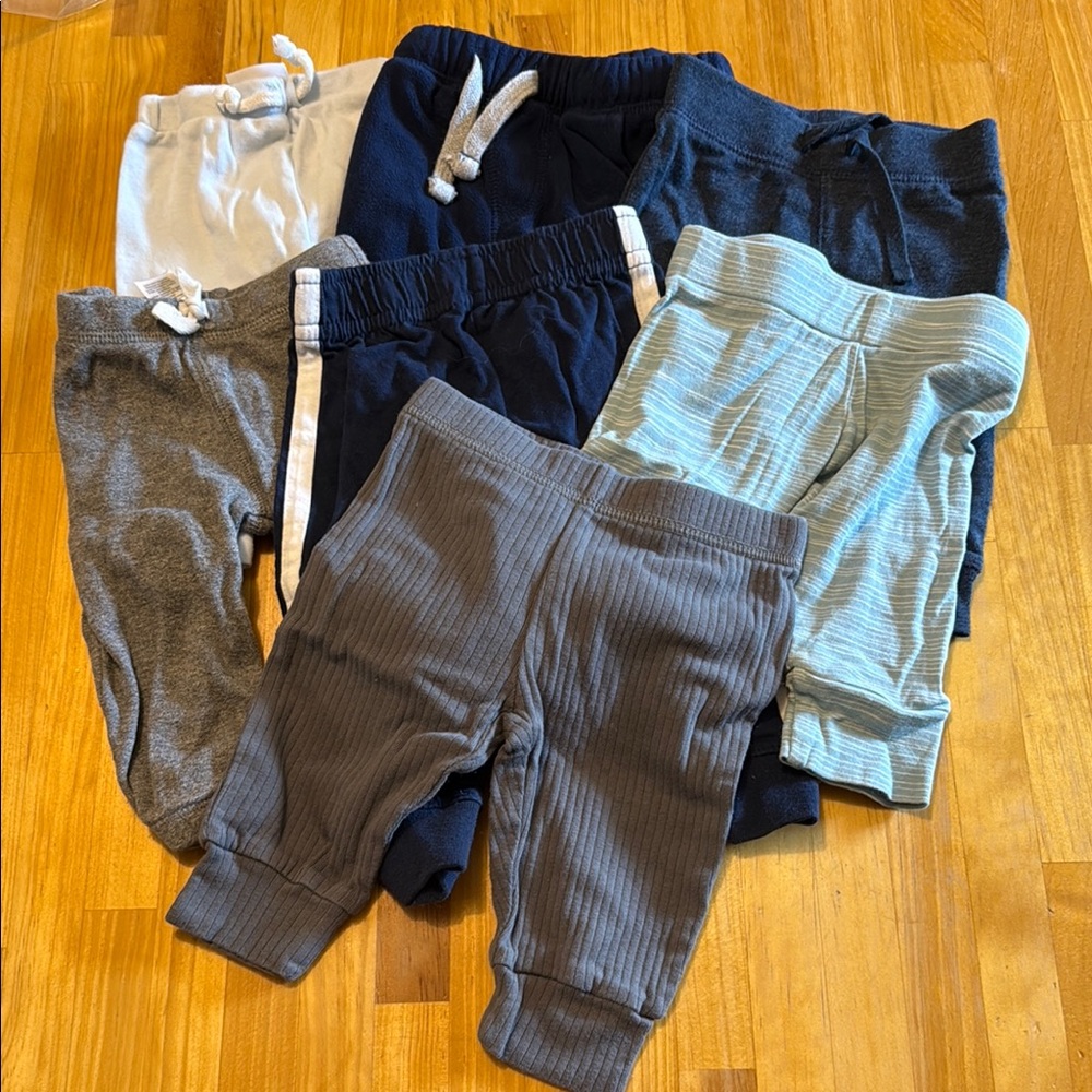 3-6 Assorted Color Bottoms Set